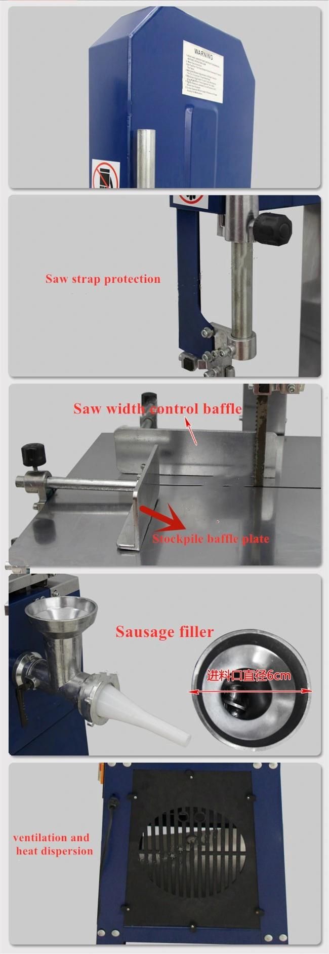 Electric Frozen Meat Bone Saw Steak Cutter Bone Cutting Machine