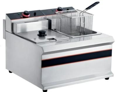 Electric Food Machine Cookware Deep Fryer (2-Tank, 2-Basket)