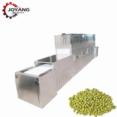 60kw 60kg / H Industrial Green Beans Microwave Curing Baking Machine