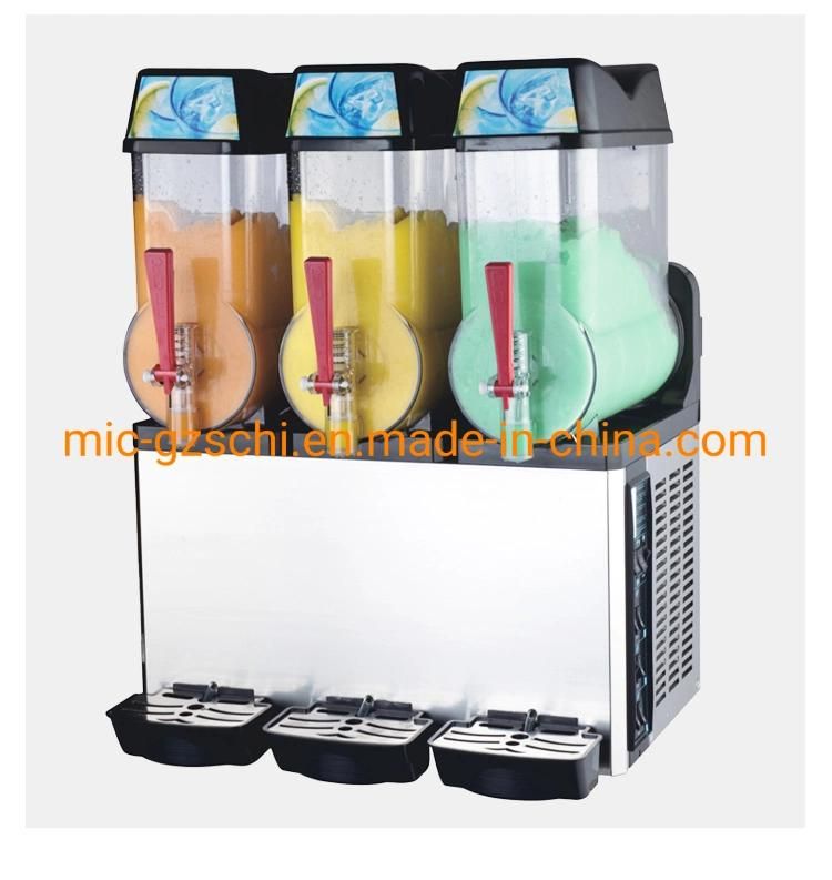 Triple Tanks Commercial Slush Machine Ice Juice Machine