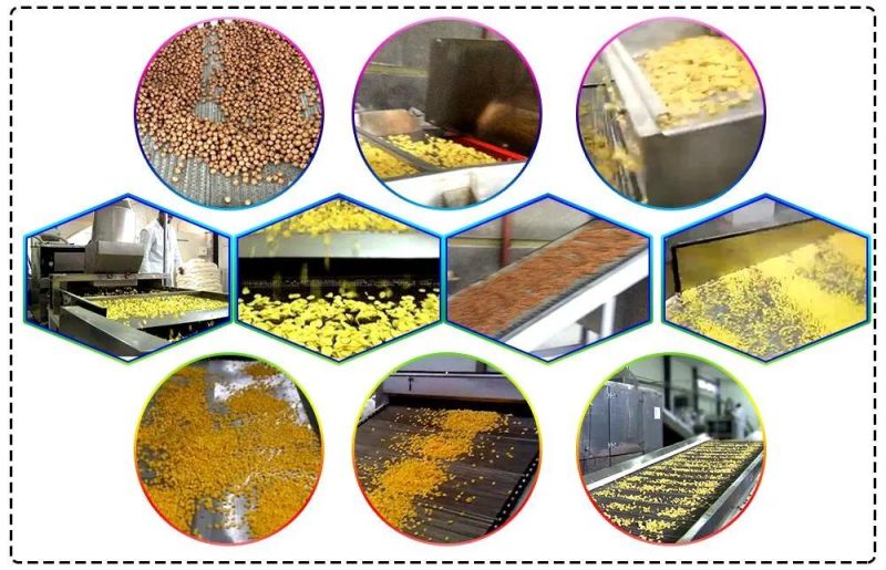 Automatic Corn Flakes Production Line for Cereals Processing