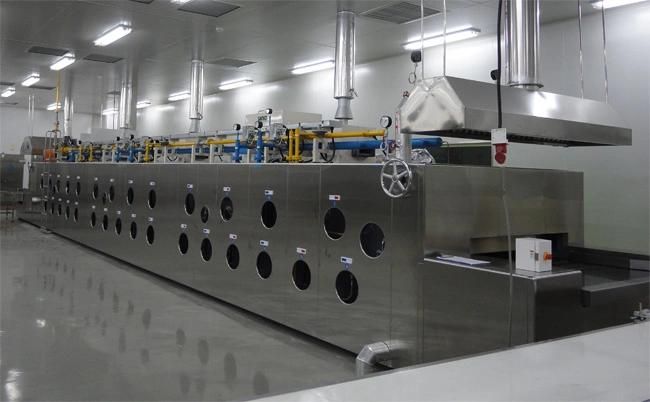 Industrial Bread Production Line for Bread, Cake, Waffer, Biscuit