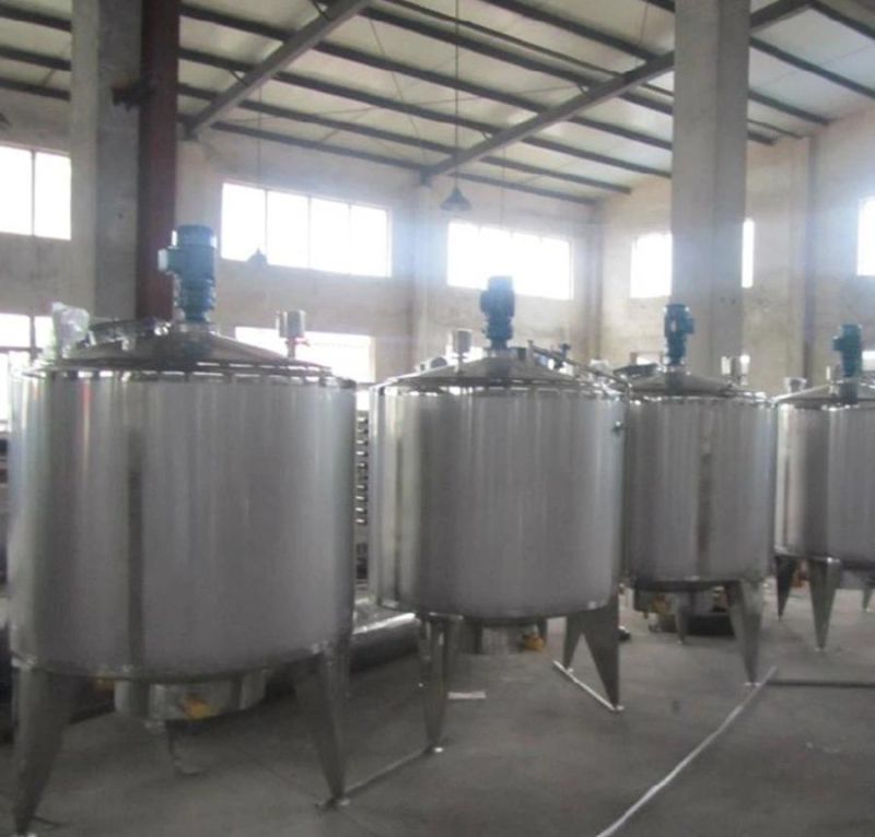 Preparation Tank Mixing Tank Fermentaiton Tank Storage Tank