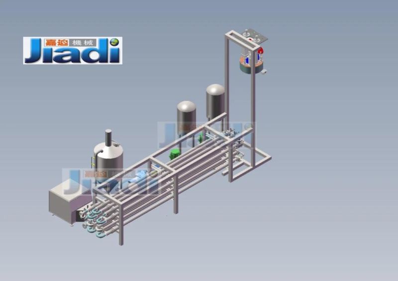 Automatic Tomato/Pineapple/Mango/Carrot/Apple/Blueberry/Jam/Paste/Sauce/Ketchup Processing Production Concentrated Line Sauce Processing Line