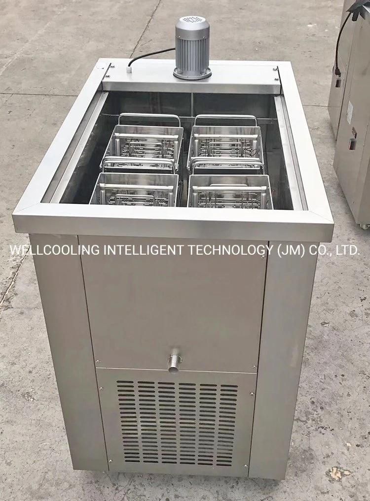 Wellcooling Bpz-04 Commercial 4 Moulds Ice Cream Machine Popsicle Machine