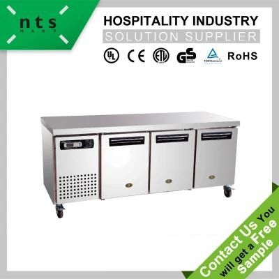 Commercial Worktop, Worktops, Kitchen Work Station Table with Refrigeration Unit