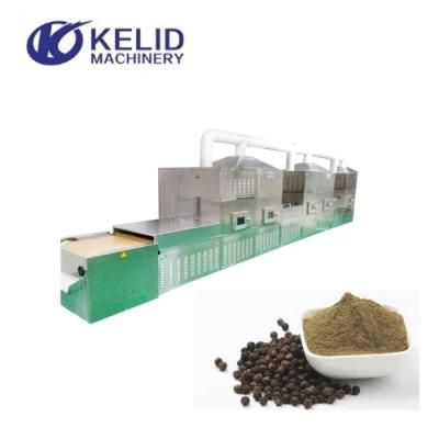 Spice Black Pepper Powder Industrial Microwave Drying Sterilization Equipment