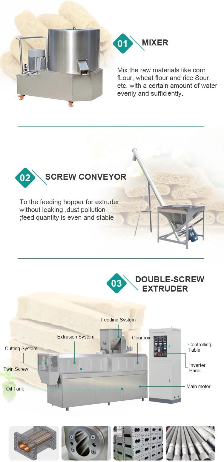 Soya Protein Meat Analogue Processing Machine