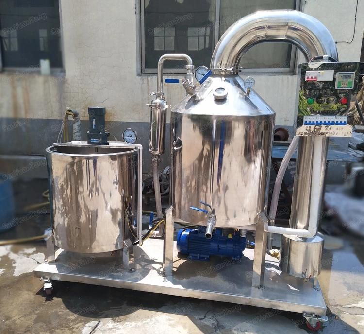 China 1.5tons Capacity Honey Water Reduce Machine, Honey Processing Evaporator Machine