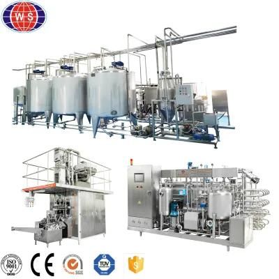 Uht Small Long Life Milk Dairy Processing Machine