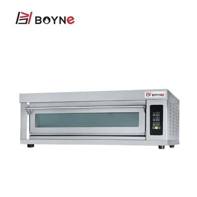 Commercial Stainless Steel One Deck Three Trays Microcomputer Baking Oven