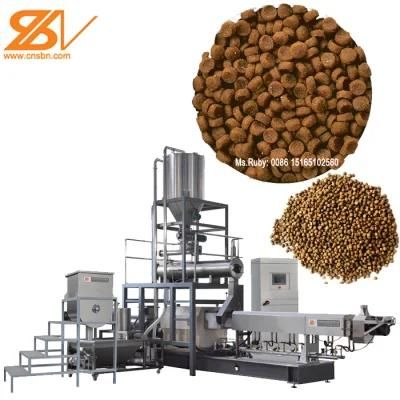 China Manufacturer Float Fish machine Dry Floating Fish Food Processing Machine