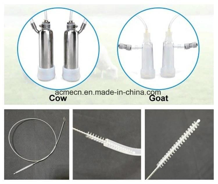 Portable Goats Milker Hand Operated Cattle Milking Machine for Sale