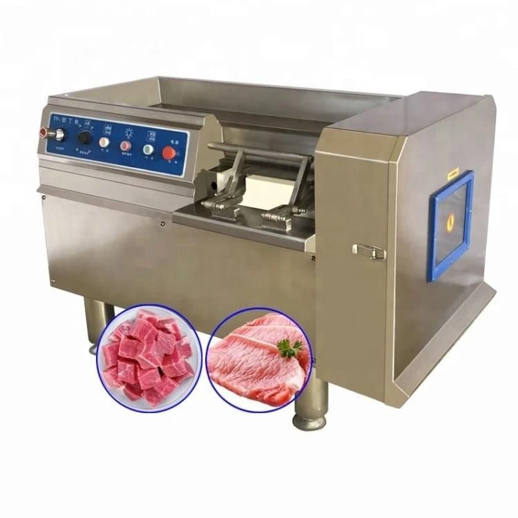 Fresh Meat Dicer Meat Cube Cutting Dicing Machine