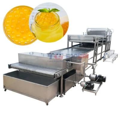 Automatic Bubble Tea Popping Boba Jelly Balls Making Machine Production Line