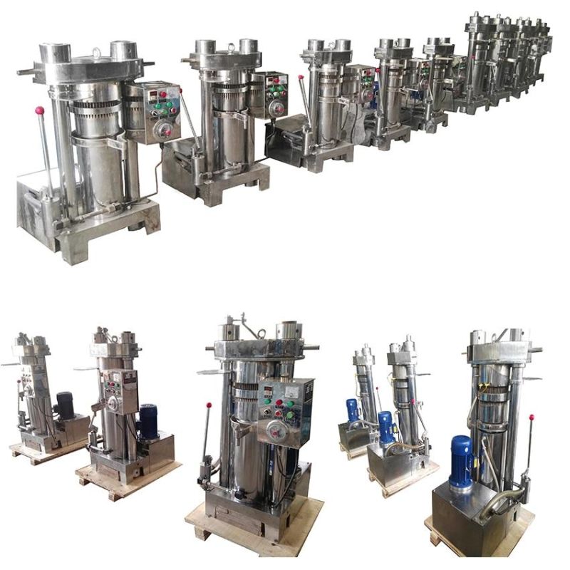 Hydraulic Coconut Cooking Oil Press Making Processing Machine