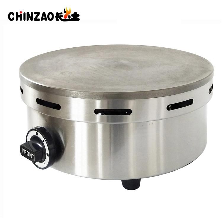 40cm Large LPG Gas Single Hot Plate Crepe Maker Machine