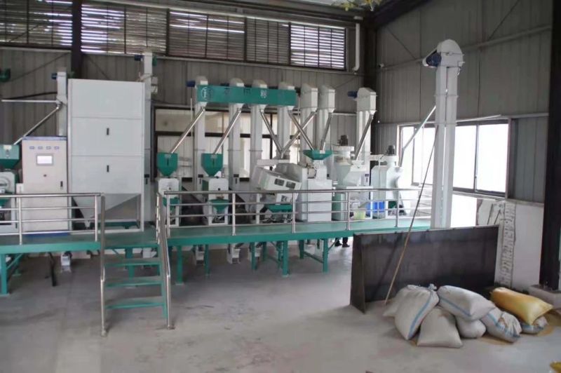 Mini Size Rice Mill Machine 1.5tph 2.5tph Rice Processing Line