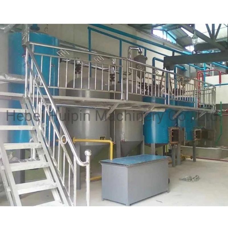 Crude Rice Bran Oil Physical Refining Machine