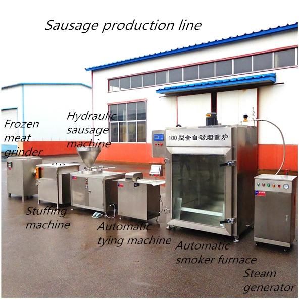 Industrial Frozen Chicken Meat Processing Grinder Machine