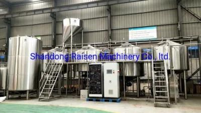 15000t Complete Beer Production Line 5000L Brewhouse Beer Brewing Equipment Brewery ...