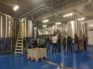 Turnkey Project 2500L Beer Brewery Brewhouse for Large Brewery