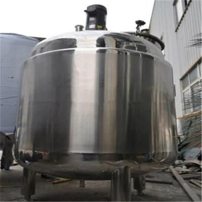 Water Liquid Reaction Holding Mixing Storage Blending Tank Price