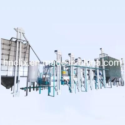 Wheat Flour Mill Complete Production Line, 300t Per Day Wheat Flour Milling Machine, Wheat ...