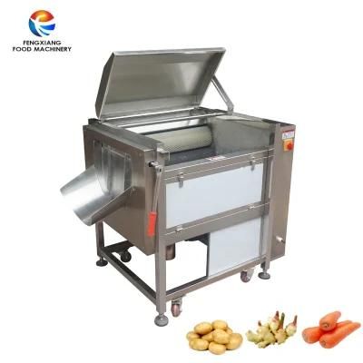 Industrial Commercial Automatic Potato Carrot Yam Vegetable Washer and Peeler