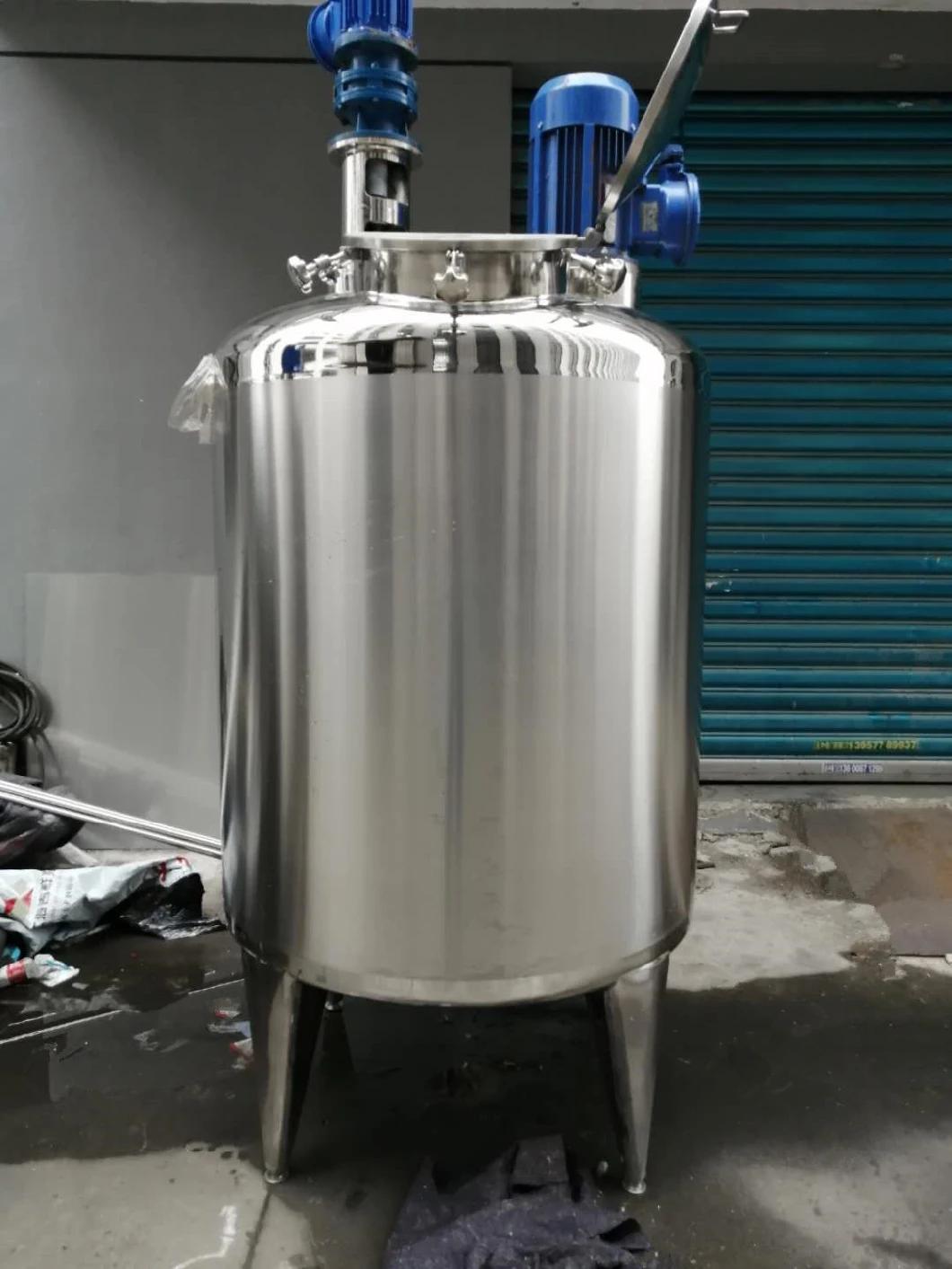 2000L 3000L Insulation Double Layer Jacketed Blending Tank System