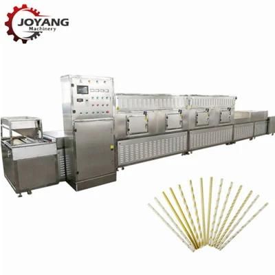 40kw 40kg / H Industrial Microwave Paper Straw Drying Machine