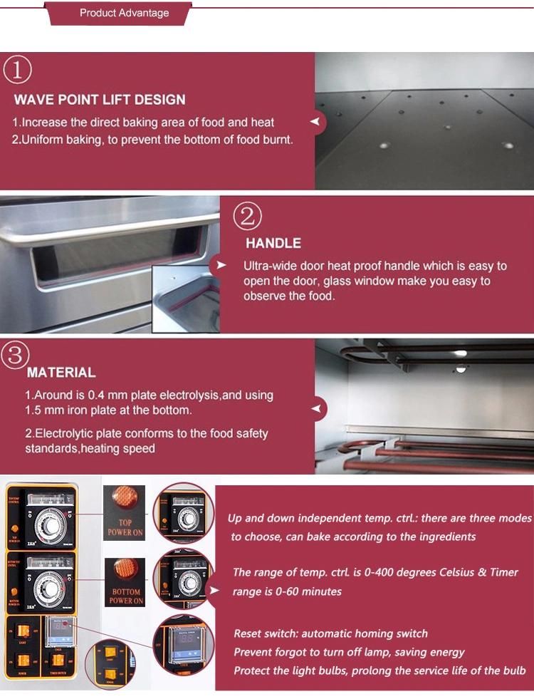 Gas Oven for Pizza/Croissants/Chicken Wings with Cheap Price