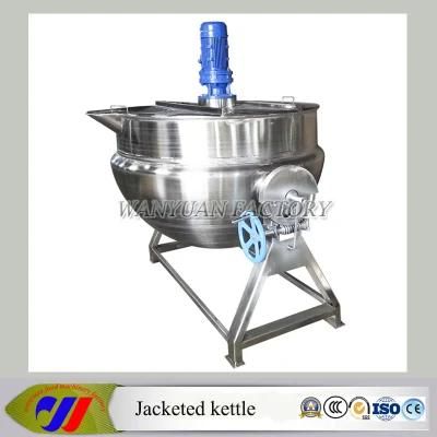 Sugar Melting Cooking Kettle Jacket Kettle