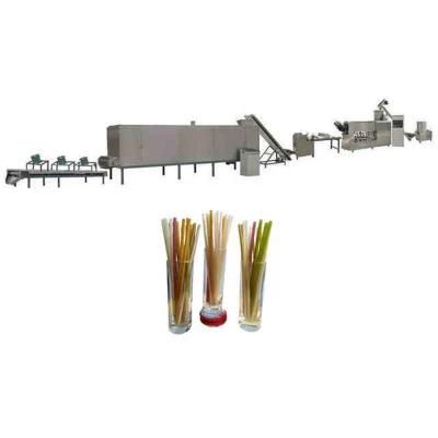 Hot Sale Rice Drinking Straw Processing Line Pasta Macaroni Straw Food Making Machine