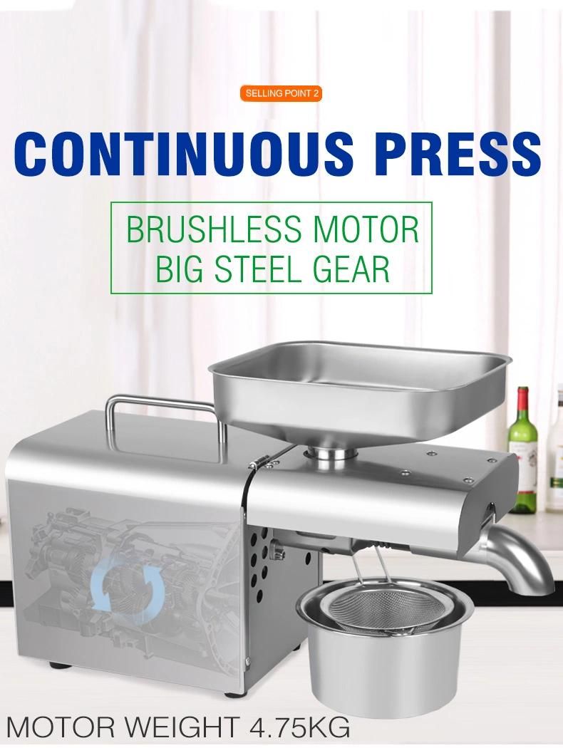 LTB01W Easy to Operate Small Home Use Oil Press Machine