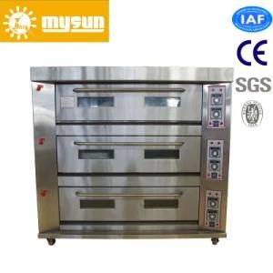 3 Deck Commercial Big Gas-Fired Ovens for Sale