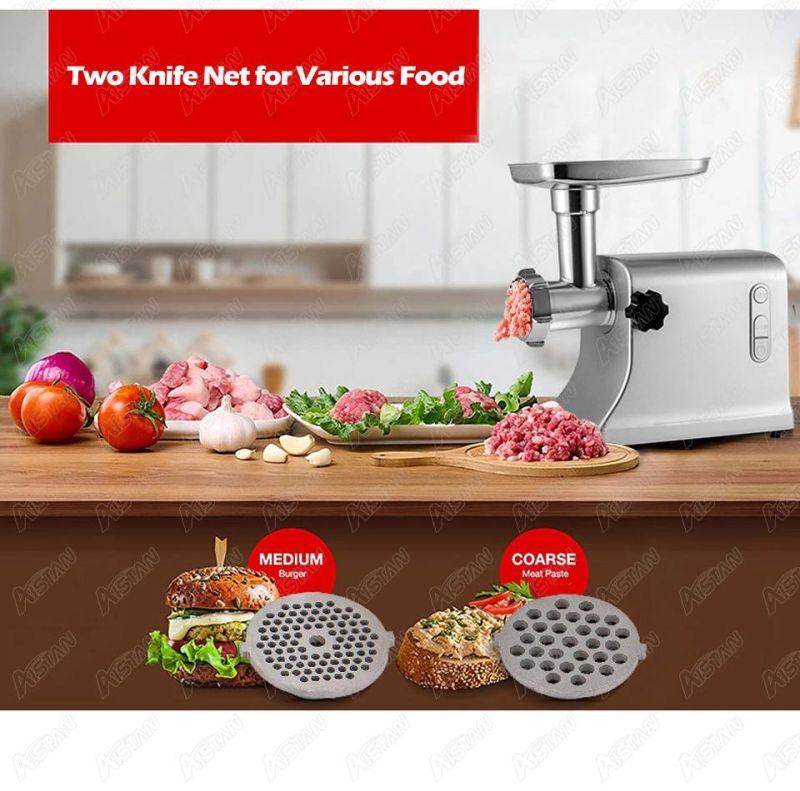 Tc94 Electric Meat Grinder Multifunctional Meat Mincer with Knife Parts Sausage Maker Filler Stuffer Food Processor