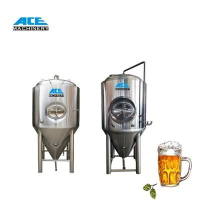 Factory Price Pilot Recipe Yeast Extract Industrial Fermentation Brewing Equipment 500L ...