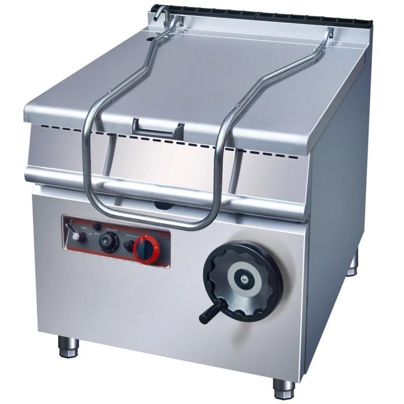 Commercial Electric Tilting Braising Pan, Cooking Pan 700mm