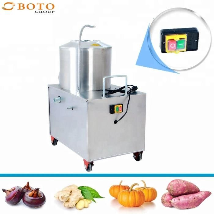 Potato Yam Food Cutting Peeling Machine