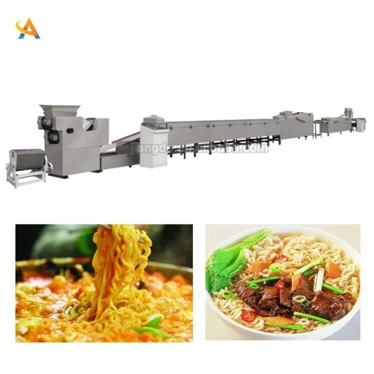 High Quality Commercial Fried Instant Noodles Production Line Stainless Steel Instant Noodle Making Machine Line