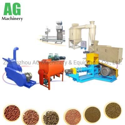 Multipurpose Pet Food Making Machine Line, Dog Cat Food Extruder, Floating Fish Feed ...