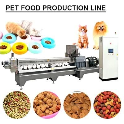 Extruder for Pet Food Manufacturing Plants Bird Dog Food Machine