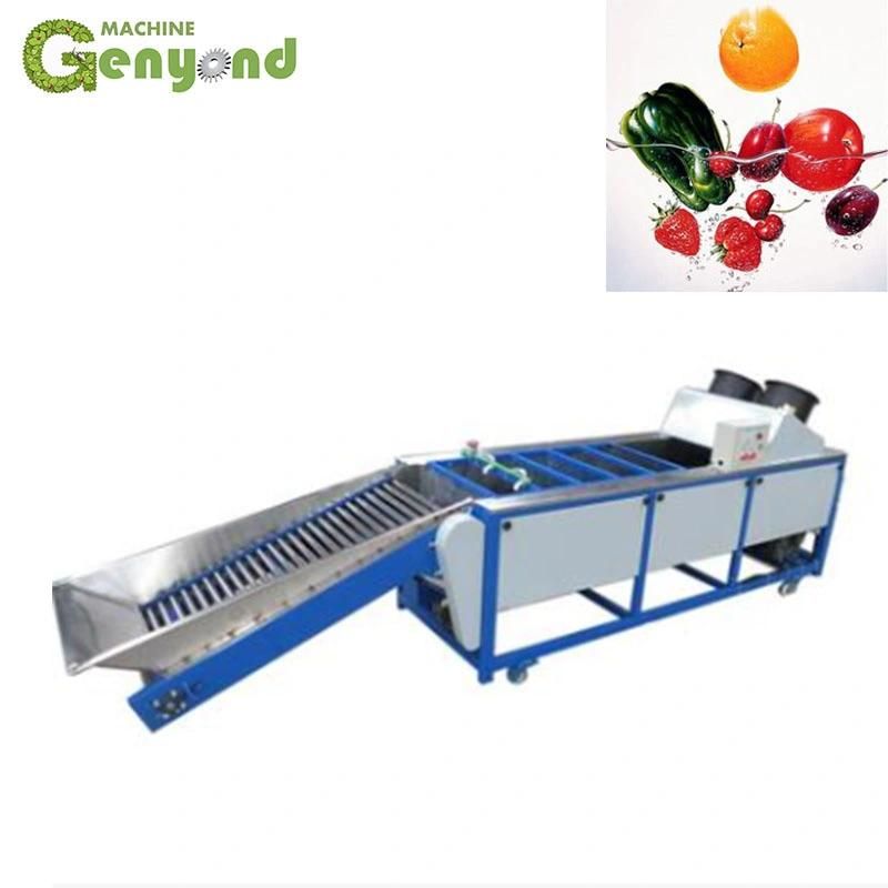 Fruits Cleaning Waxing Machine Orange Grading Machine