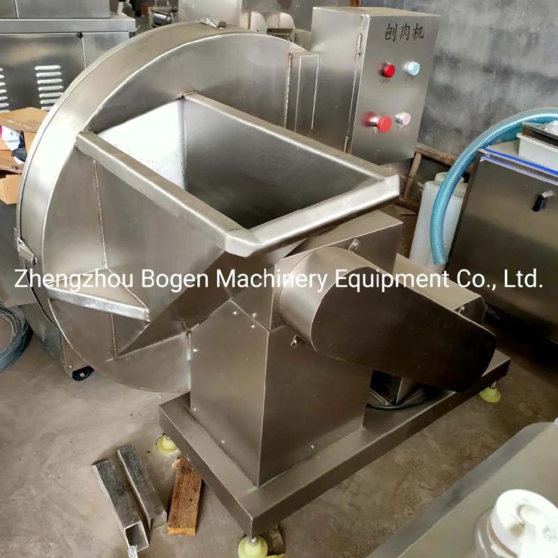 Full Stainless Steel Frozen Meat Block Slicer Machine