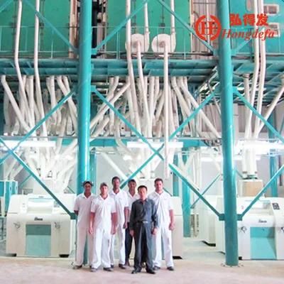 European 200ton Wheat Flour Mill Machine