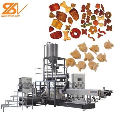 Dry Extruded Dog Food Production Line Pet Food Processing Machine