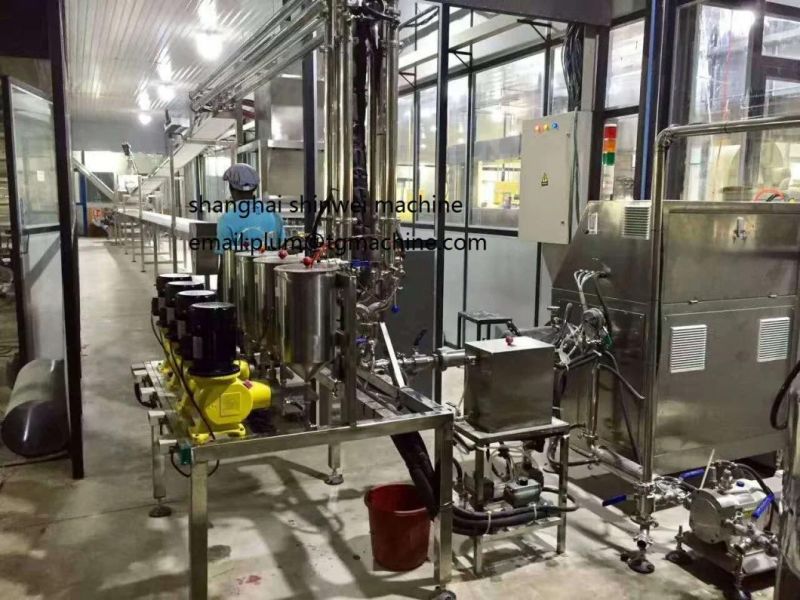 Exm600/1000 Full Automatic Marshmallow Production Line (Cotton CandyLine)