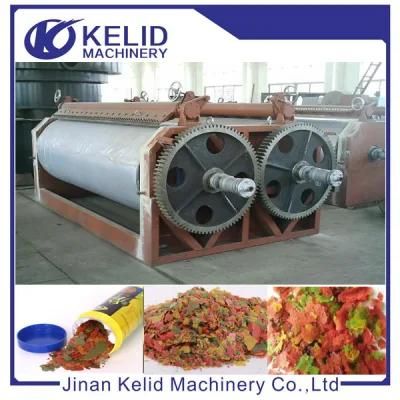 High Quality New Condition Flake Fish Feed Machine