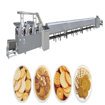 Large Capacity Biscuit Production Line Cookie Making Machine Biscuit Machinery